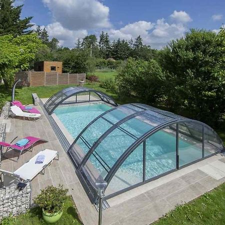 Au Coeur Du Bien Etre, Chambre D'Hotes Avec Piscine Chauffee Et Couverte, Spa, Sauna, Massages 몽토우 외부 사진